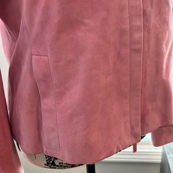 NWT AGNONA Ultra Luxury Genuine Brushed Leather Jacket - Picture 5 of 14